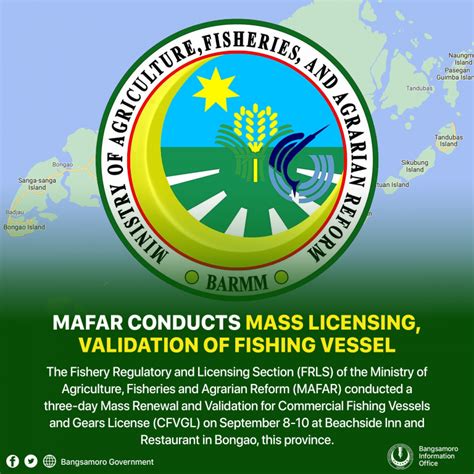 Fishing vessel licensing .